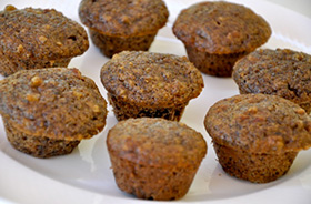 Low Fat Recipe: Healthy Mini Muffins