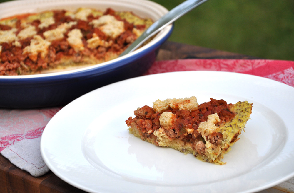 Low Carb Spaghetti Pie