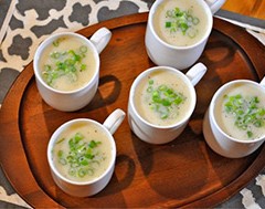 Celery Root & Green Onion Bisque