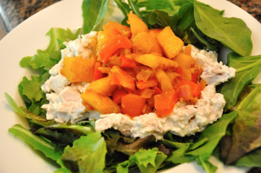 Mango Chutney Chicken Salad