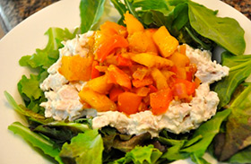 Mango Chutney Chicken Salad