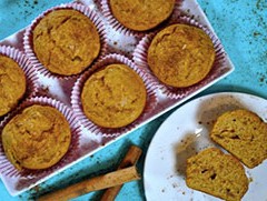 Sweet Potato Protein Muffins