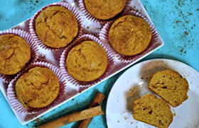 Sweet Potato Protein Muffins