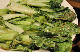 Grilled Bok Choy