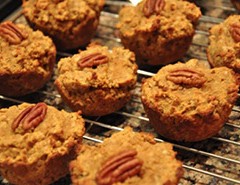 Low Carb Pumpkin Muffins