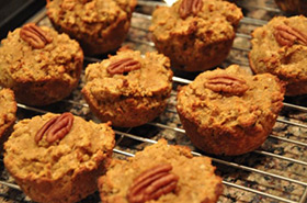 Low Carb Pumpkin Muffins