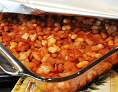 Tender Homemade Baked Beans