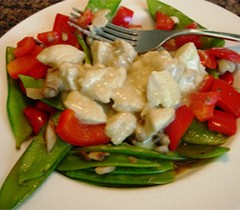 Curried Chicken and Veggies