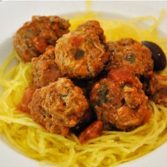 Low Carb Spaghetti and Meatballs