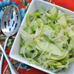 Fennel, Celery and Green Apple Slaw