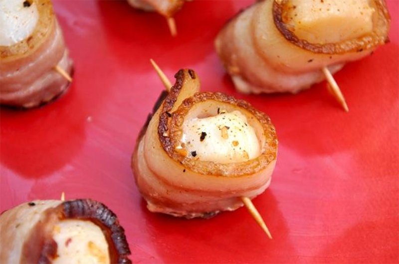 Bacon Wrapped Scallops