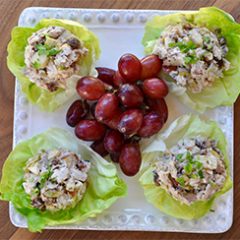 Fitness Chicken Lettuce Boats