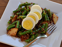 Easy Green Bean, Egg and Quinoa Salad