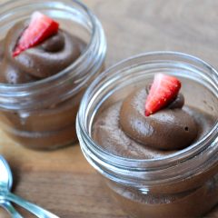 Low Sugar Chocolate Pudding