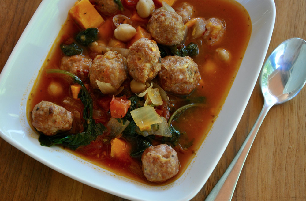 Italian Meatball Soup