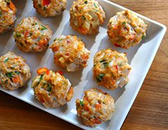 Turkey Snack Meatballs