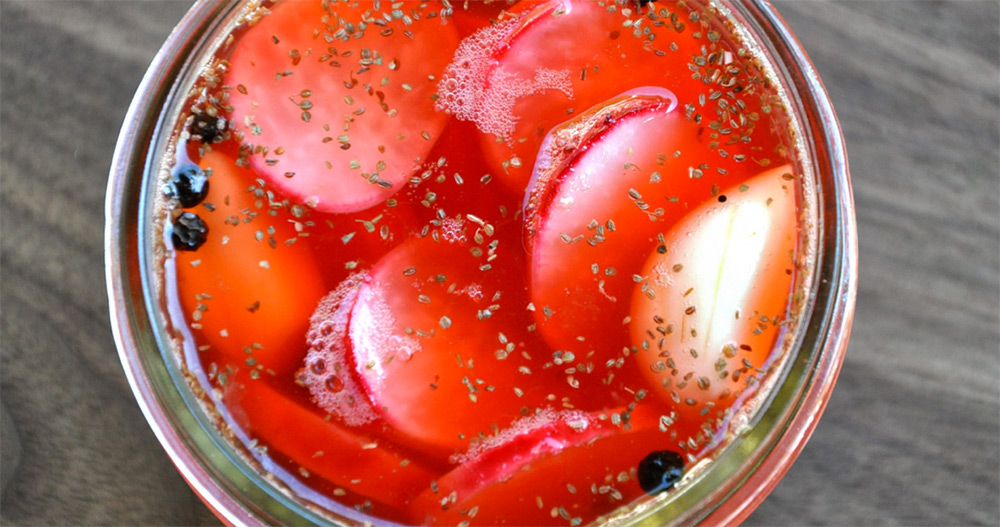 Easy Pickled Radish