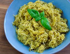 Lemon and Basil Spaghetti Squash