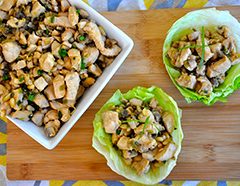 Chicken Lettuce Wraps