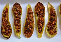 Stuffed Summer Squash