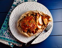 BBQ Chicken En Papillote