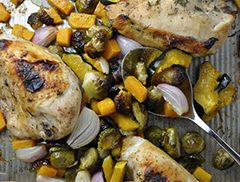 Dijon Maple Chicken and Veggie Roast