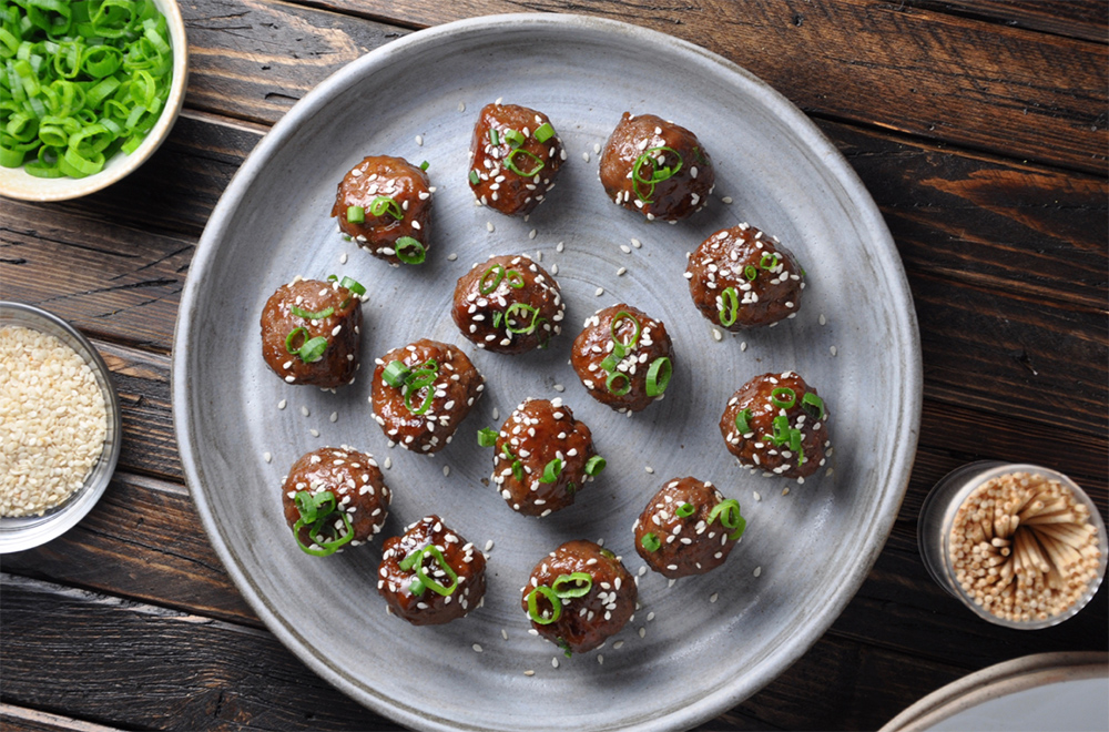 Teriyaki Beef Meatballs