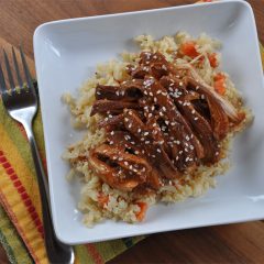 Sweet Garlic Slow Cooker Chicken