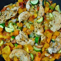 One Pot Chicken and Veggie Dinner