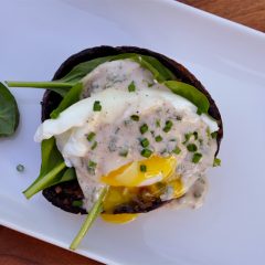 Portobello Eggs Benedict